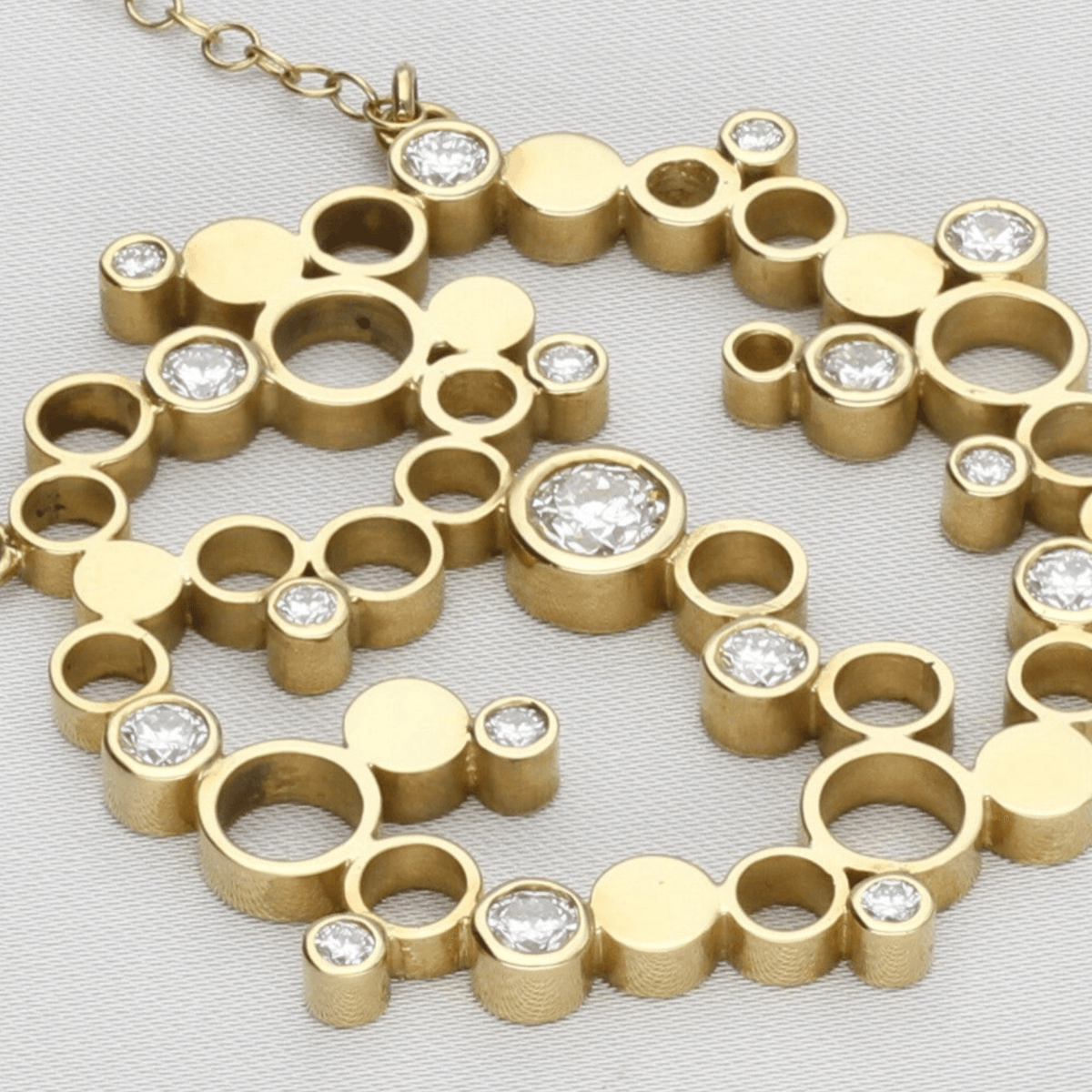 Diamond necklaces and pendants - Mari Thomas Jewellery