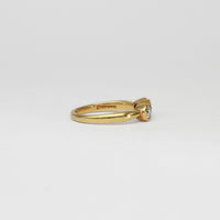 18ct gold 3 stone diamond ring by Duncan Eves