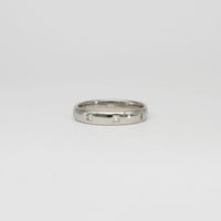 Princess cut diamond and platinum ring by Duncan Eves