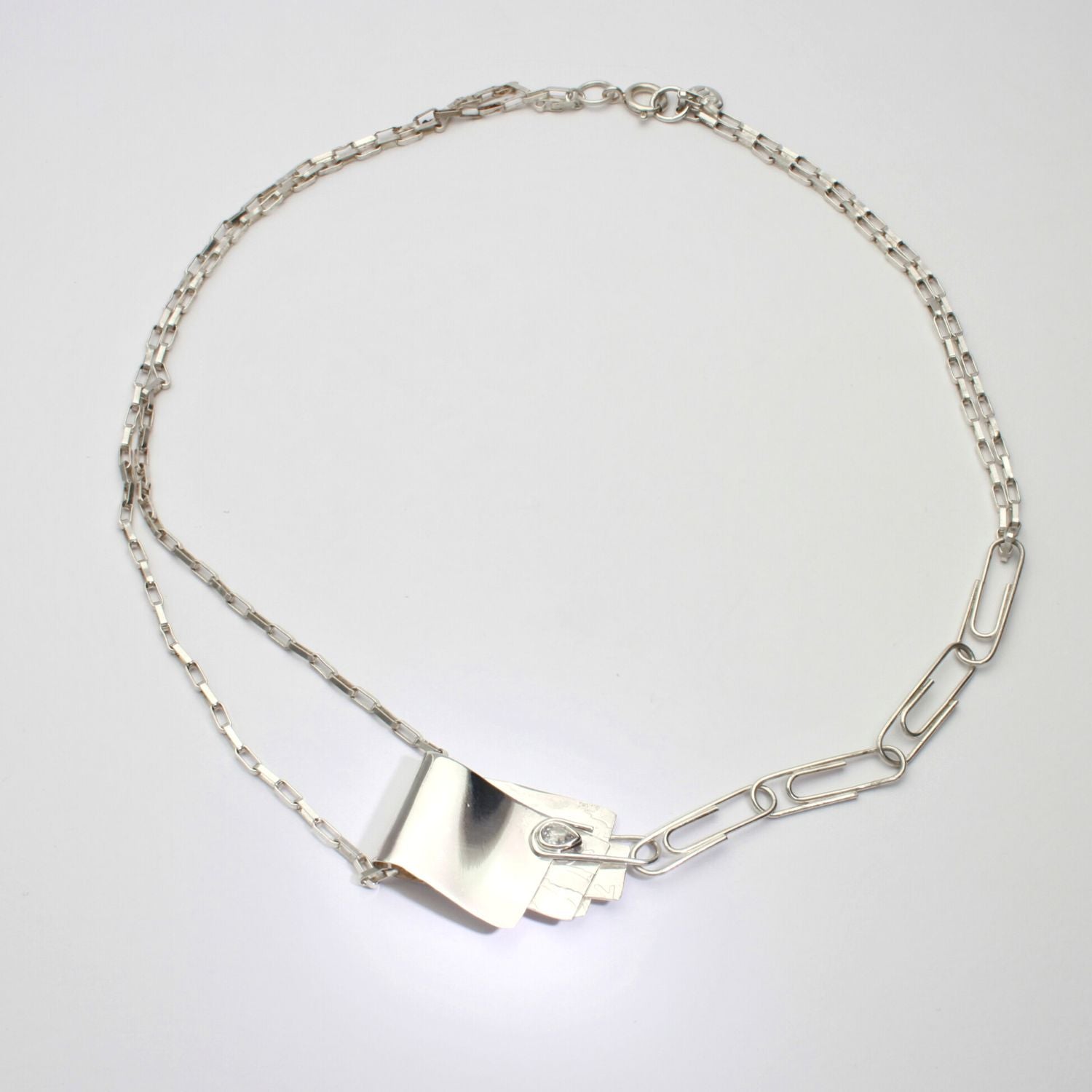 One of a Kind: (No 6.) Bespoke Memo Pendant with Rose Cut Diamond.