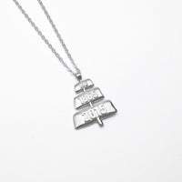 Last Chance: Silver Mimosa Pendant