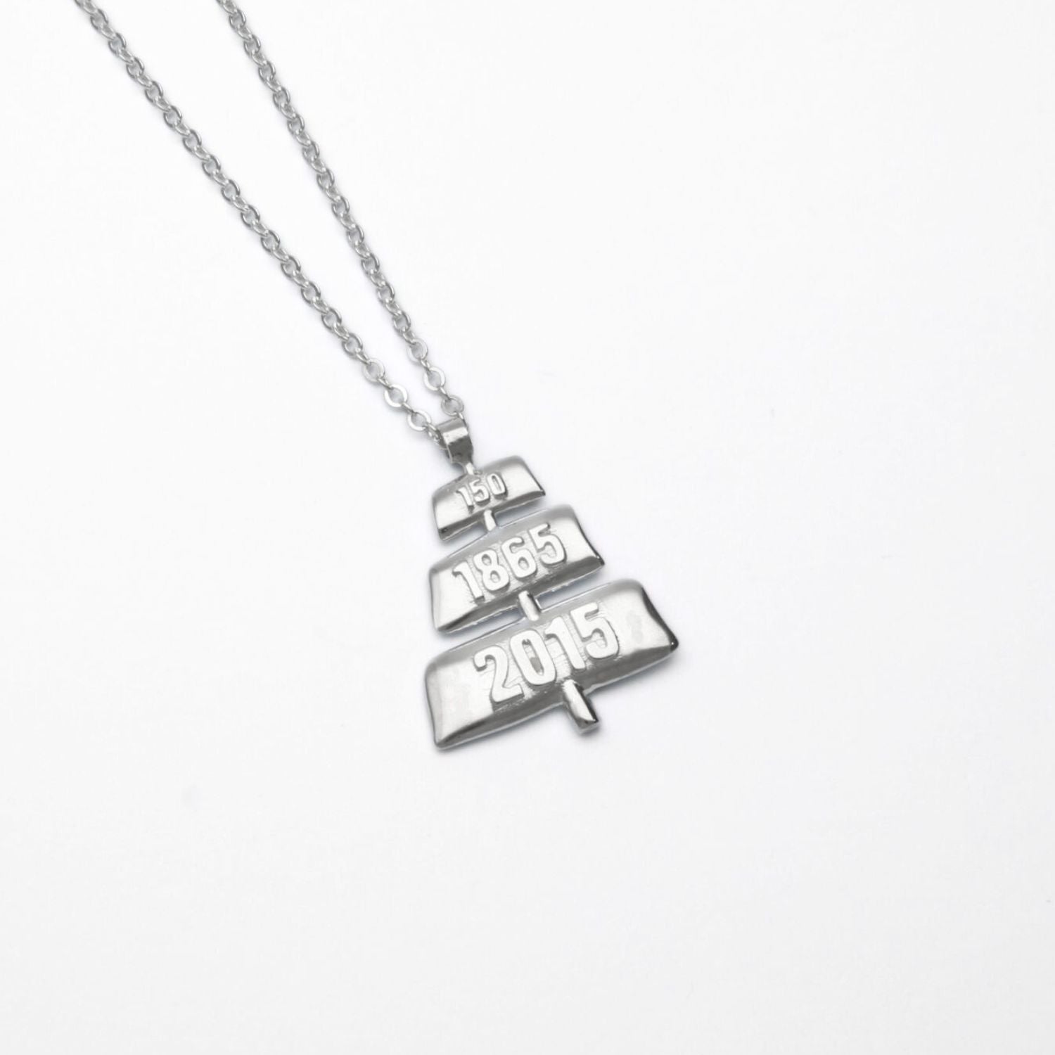 Last Chance: Silver Mimosa Pendant
