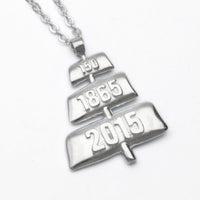 Last Chance: Silver Mimosa Pendant
