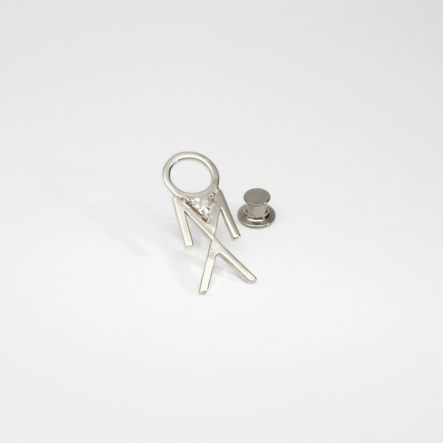 Last Chance: OMA Silver and cubic zirconia pin