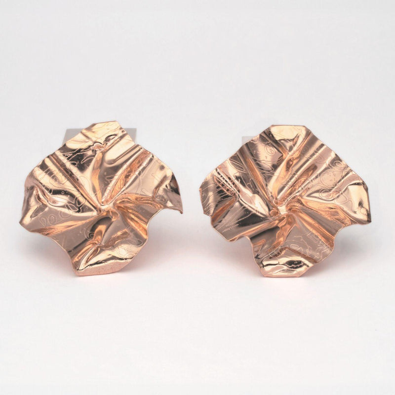 Rose gold earrings - Mari Thomas Jewellery