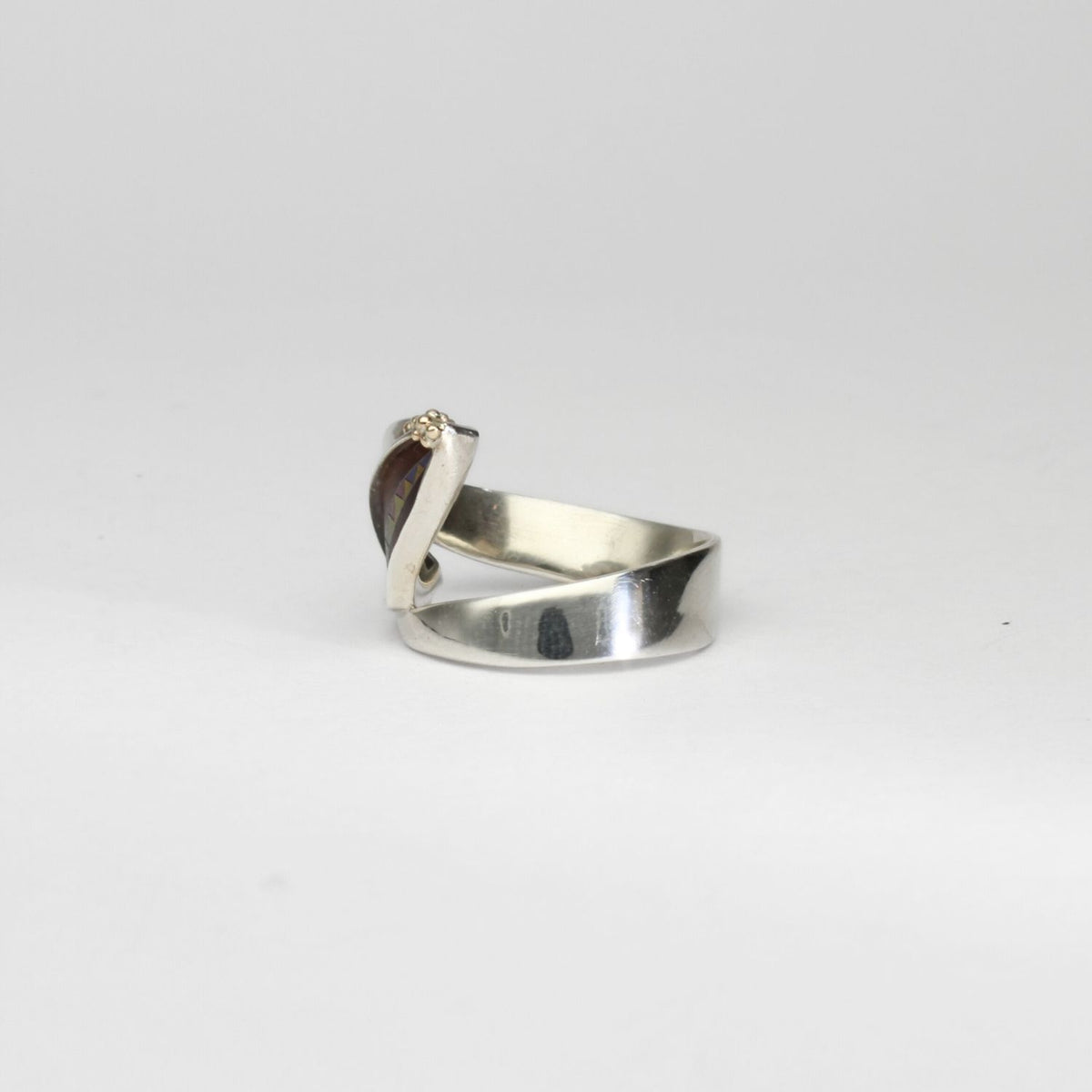 RIng: Silver and Niobium by Brian Eburah