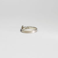 Ring - niobium & silver ring by Brian Eburah