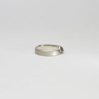 Ring - niobium & silver ring by Brian Eburah