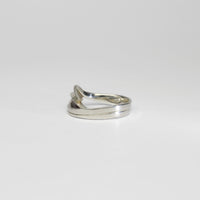 Ring - niobium & silver ring by Brian Eburah