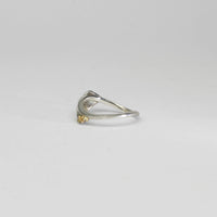 Rings - niobium & silver ring by Brian Eburah