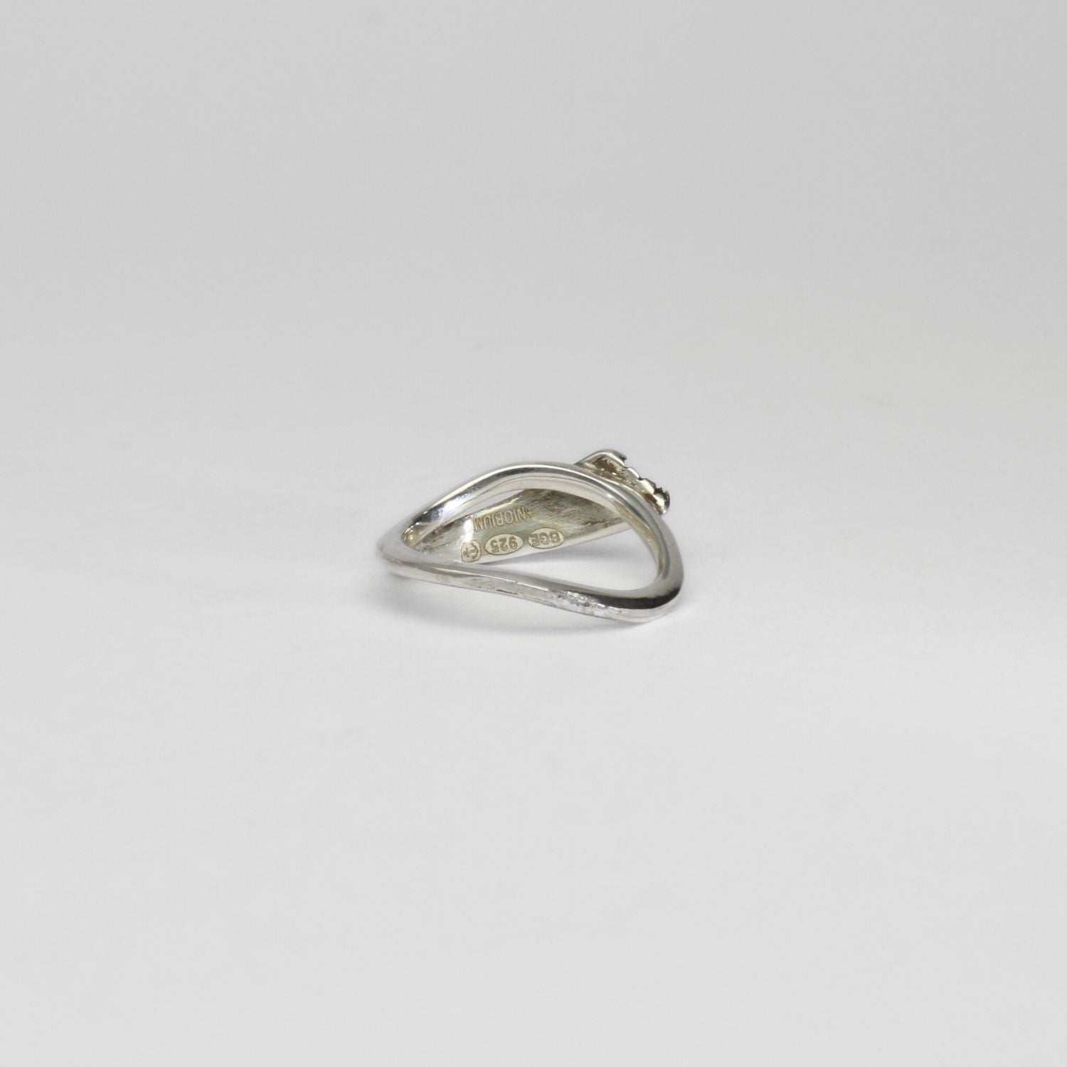 Rings - niobium & silver ring by Brian Eburah