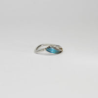 Rings - niobium & silver ring by Brian Eburah