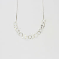 Silver fine necklace by Bea Jareno