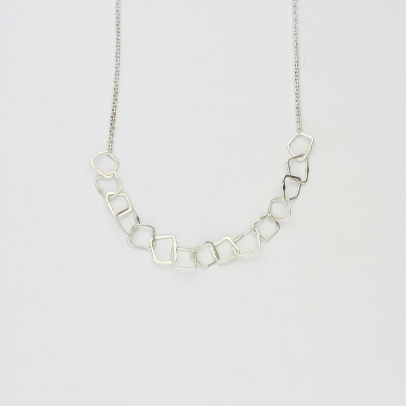Silver fine necklace by Bea Jareno