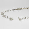 Large amethsyt gemstone silver necklace by Bea Jareno
