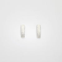 Sandbar silver earrings by Blae Maddrell