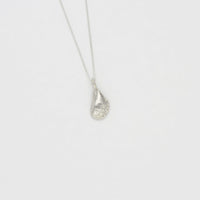 Silver muscle shell pendant by Blae Madrell