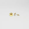 18ct gold & ruby stud earrings by Charmian Ottaway