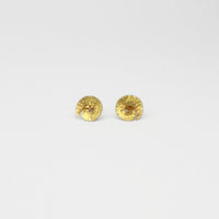 18ct gold spiral stud earrings by Charmian Ottaway