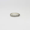 Wide fern silver ring by Charlotte Rowenna