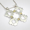 One of a Kind: (No. 13) Bespoke Carthenni Silver Pendant with Natural Yellow Diamonds