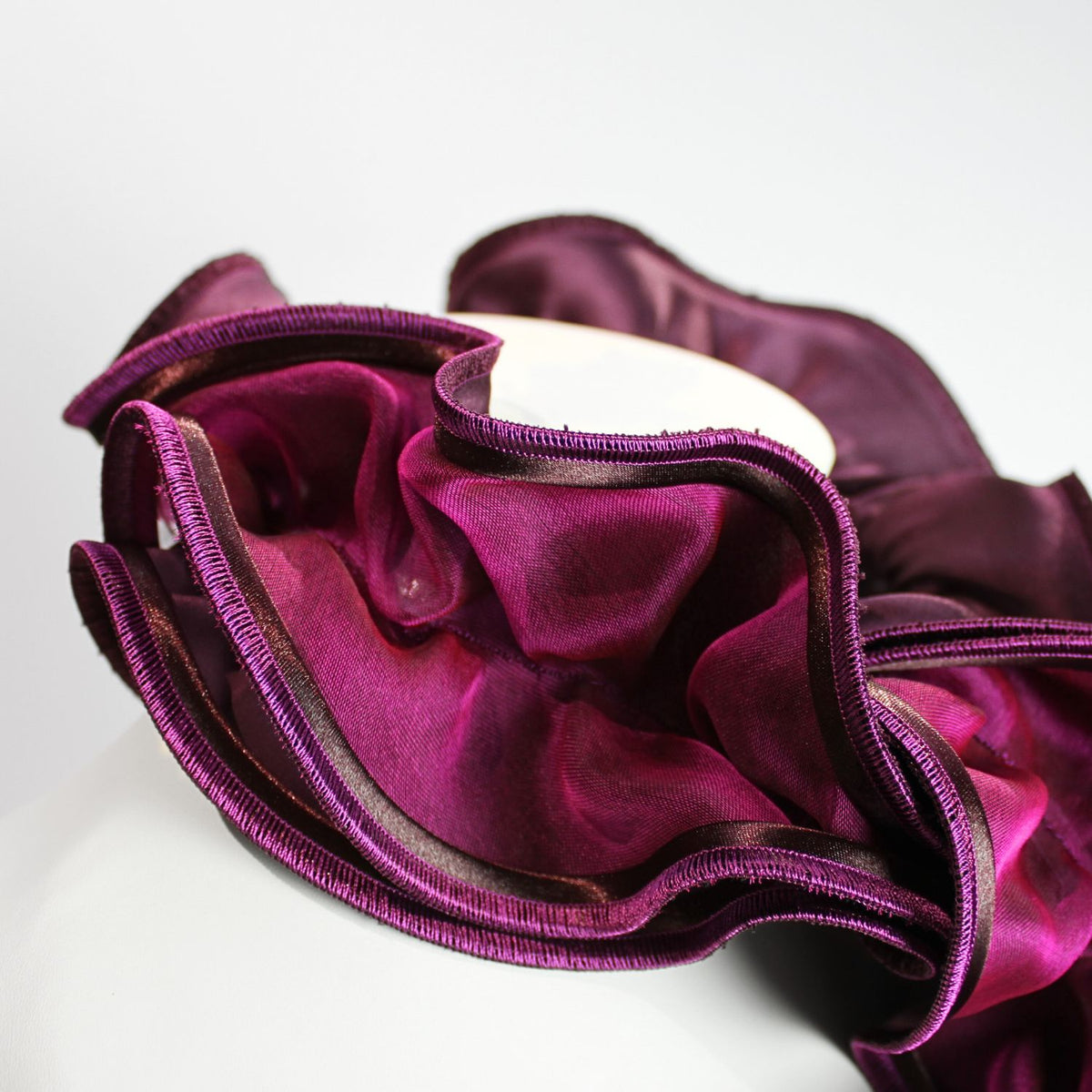 Lily fuchsia & plum scarf by Tammy Child