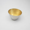 Champagne beakers britannia silver & gold by Mary Ann Simmons