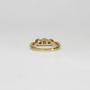 18ct gold 3 stone diamond ring by Duncan Eves