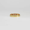 18ct gold ring with rubies and diamonds by Duncan Eves