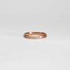 18ct rose gold full diamond eternity ring by Duncan Eves