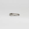 18ct white gold ring with 7 diamonds by Duncan Eves