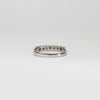 18ct white gold ring with 7 diamonds by Duncan Eves