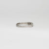 18ct white gold ring with 7 diamonds by Duncan Eves