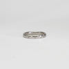 18ct white gold ring with 7 diamonds by Duncan Eves
