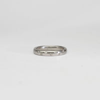 18ct white gold ring with 7 diamonds by Duncan Eves