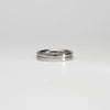 Platinum ring with 5 diamonds by Duncan Eves
