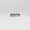Platinum ring with 5 diamonds by Duncan Eves