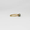 18ct gold ring with emeralds and diamonds by Duncan Eves