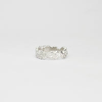 Summer garland silver ring by Emily Craig