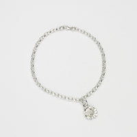 Sunflower silver charm bracelet by Emily Craig