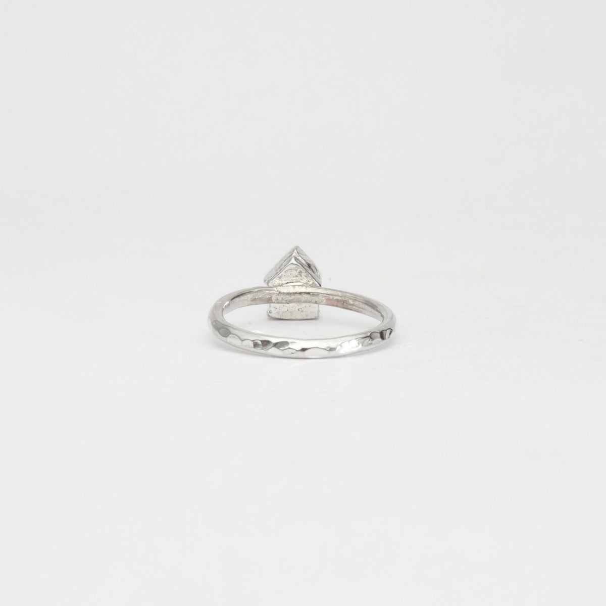Beach hut silver ring by Emily Craig