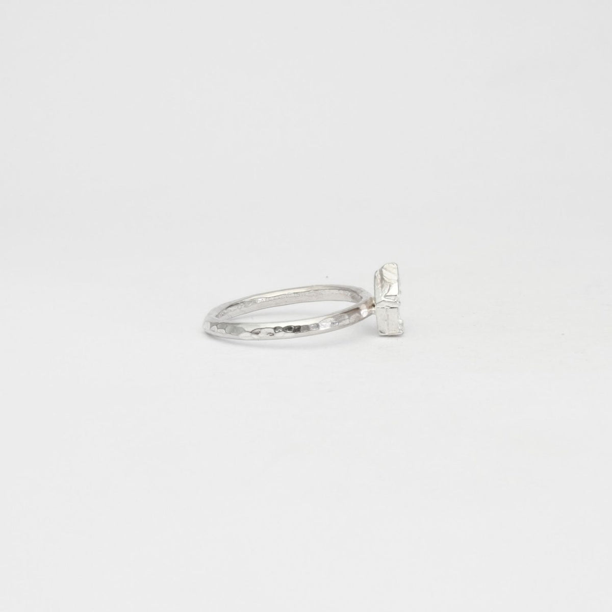 Beach hut silver ring by Emily Craig