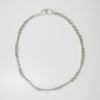 Turgor clasp medium-weight silver chain by Emily Thatcher
