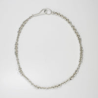 Turgor clasp medium-weight silver chain by Emily Thatcher