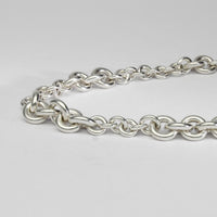 Turgor clasp medium-weight silver chain by Emily Thatcher