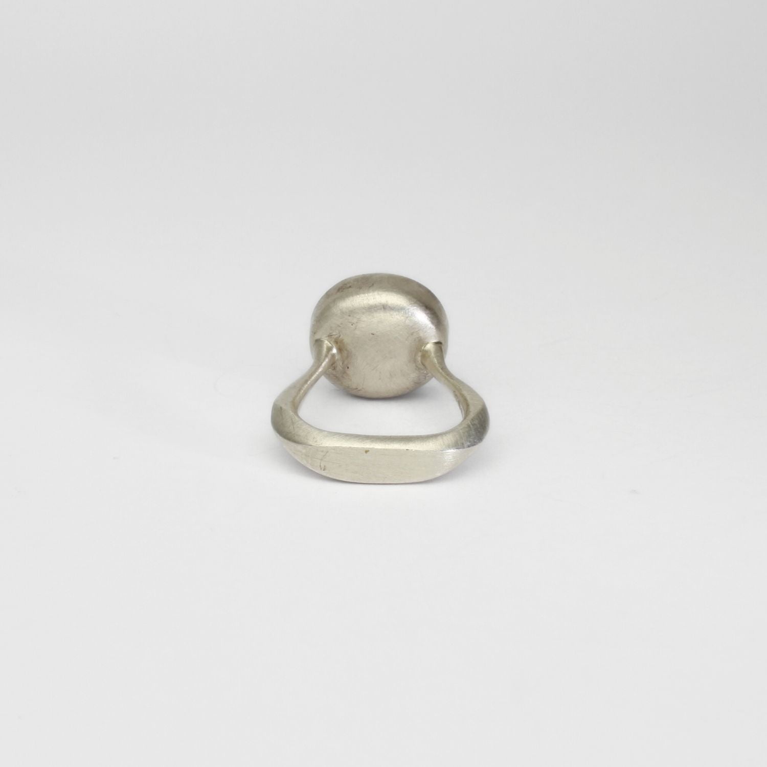 Purple sapphire turgor silver ring by Emily Thatcher