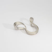 Ring: Silver sculptured ring by Hanna Tommola