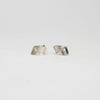 Ribbon end silver studs by Jodie Hook