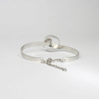 Ribbon knot silver bracelet by Jodie Hook