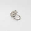 Silver and oxidised ring by Katherine Campbell-legg